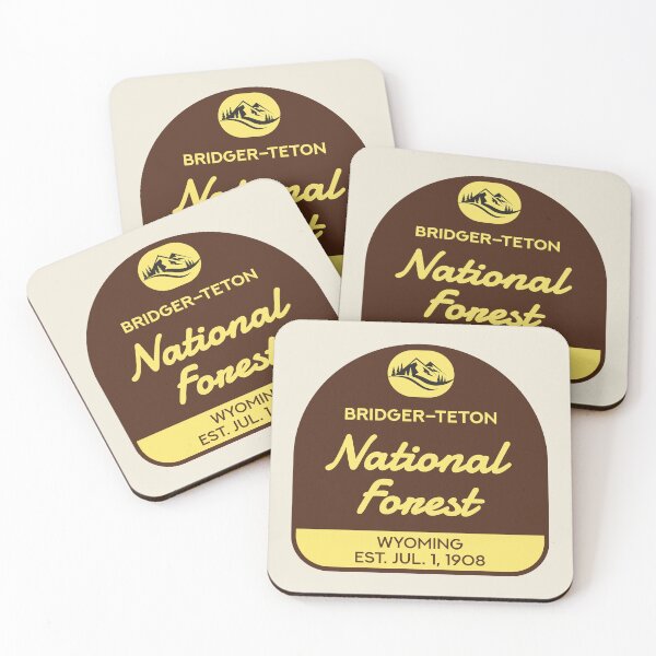 Item preview, Vintage Bridger–Teton National Forest designed and sold by RabbitK.