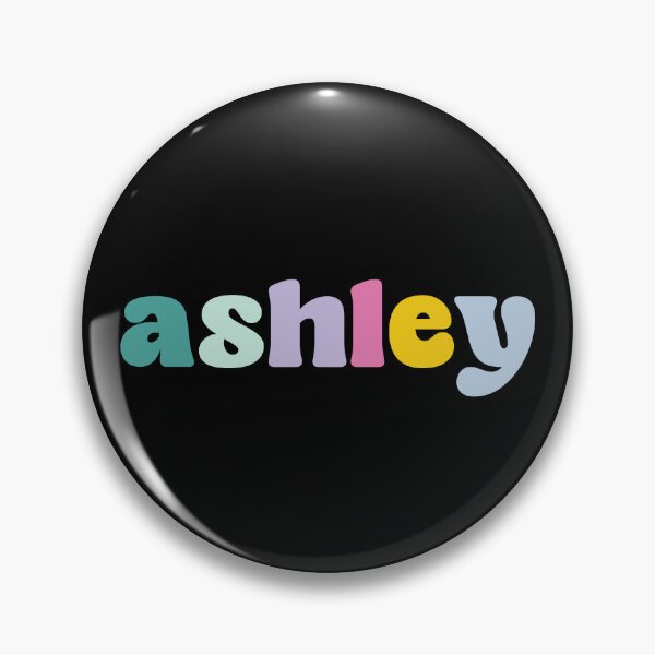 Item preview, Ashley - Custom name on colorful block font designed and sold by To the Lua.