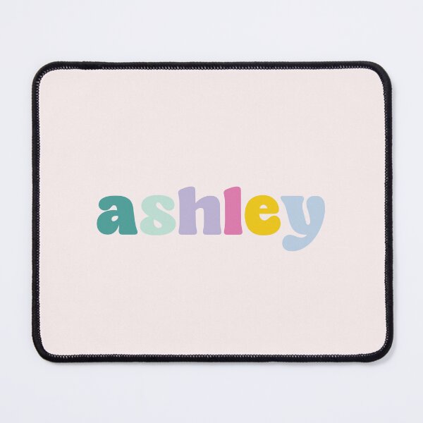 Item preview, Ashley - Custom name on colorful block font designed and sold by To the Lua.