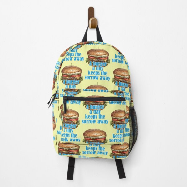 Item preview, A burger a day keeps the sorrow away designed and sold by Mauswohn.