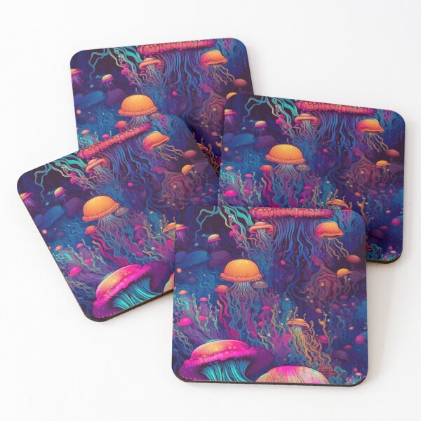 Item preview, Bioluminescent Jellyfish - Fascinating Glow of Nature's Wonders designed and sold by centaurydesigns.