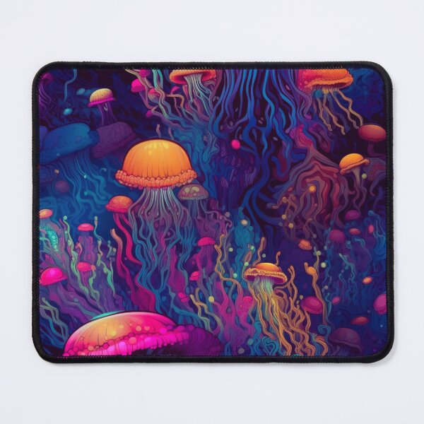Item preview, Bioluminescent Jellyfish - Fascinating Glow of Nature's Wonders designed and sold by centaurydesigns.