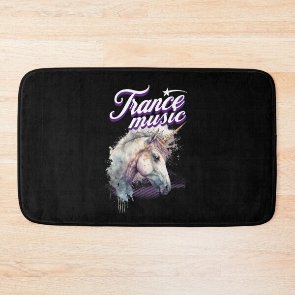 Item preview, TRANCE  - Trippy Unicorn (White)  designed and sold by Discothreadz.