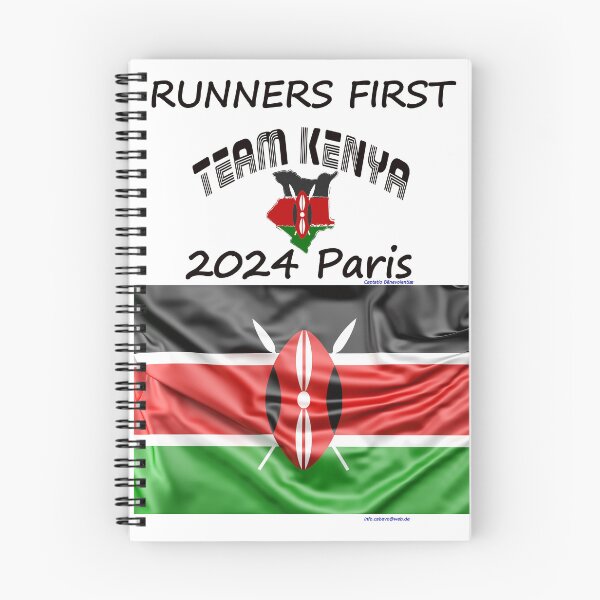 Artikelvorschau, Runners Kenya 2024 in Paris für Games of Olymp entworfen und verkauft von cabevo.