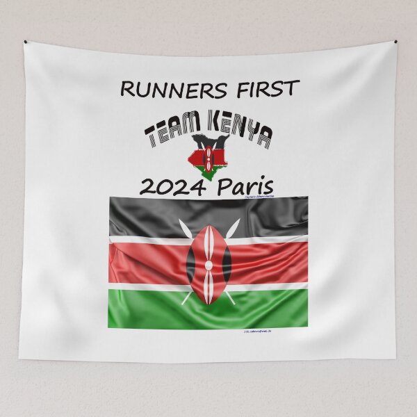 Artikelvorschau, Runners Kenya 2024 in Paris für Games of Olymp entworfen und verkauft von cabevo.