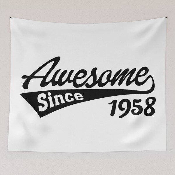 Item preview, Awesome since 1958 designed and sold by TheArtism.