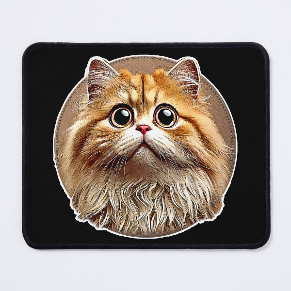 Item preview, Wide-Eyed Feline Wonder designed and sold by Michael van der Hoorn.