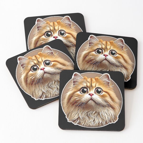 Item preview, Wide-Eyed Feline Wonder designed and sold by Michael van der Hoorn.