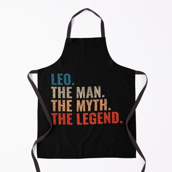 Item preview, Leo The Man The Myth The legend Leo Name Retro 70s distress designed and sold by Teelogic.