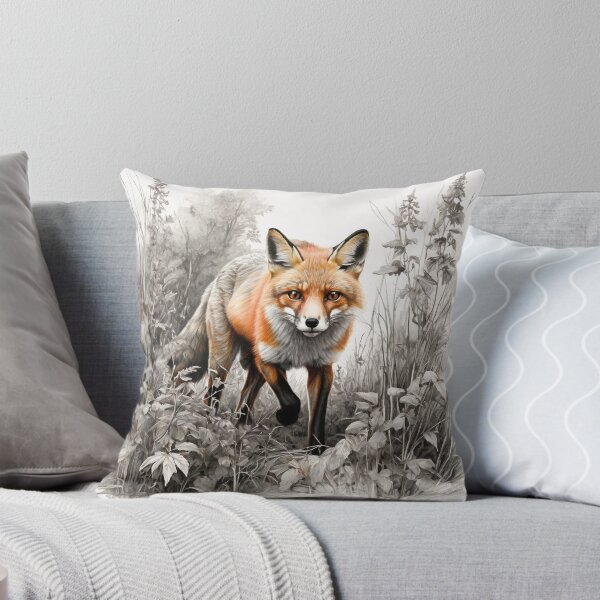 Item preview, Fox pencil drawing designed and sold by Pencil-Art.