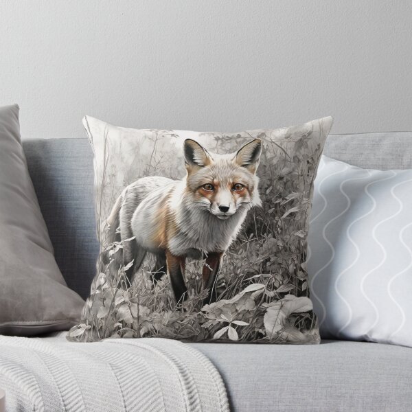 Item preview, Fox pencil drawing designed and sold by Pencil-Art.