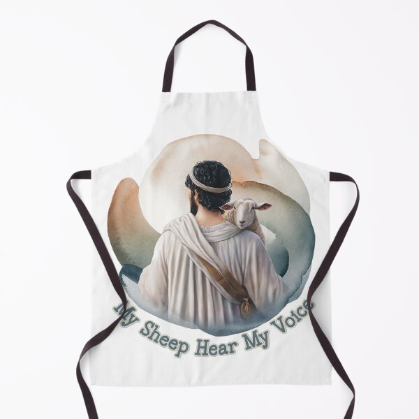 Item preview, My Sheep Hear My Voice - Yahusha Quote - Christian Hebrew designed and sold by Narrow-Path.