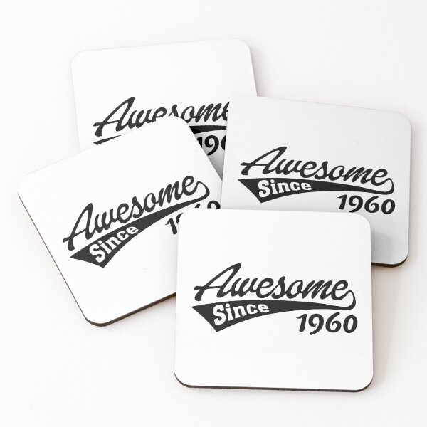Item preview, Awesome since 1960 designed and sold by TheArtism.