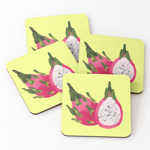 Item preview, Tropical Dragon Fruit Drawing designed and sold by nesxdan.