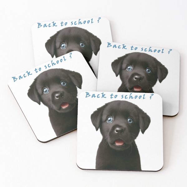 Item preview, Surprised Puppy back to school shock designed and sold by FashionFusionFL.