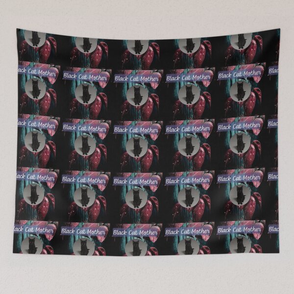 Item preview, BLACK CAT MOTHER  designed and sold by ClosLineDesigns.