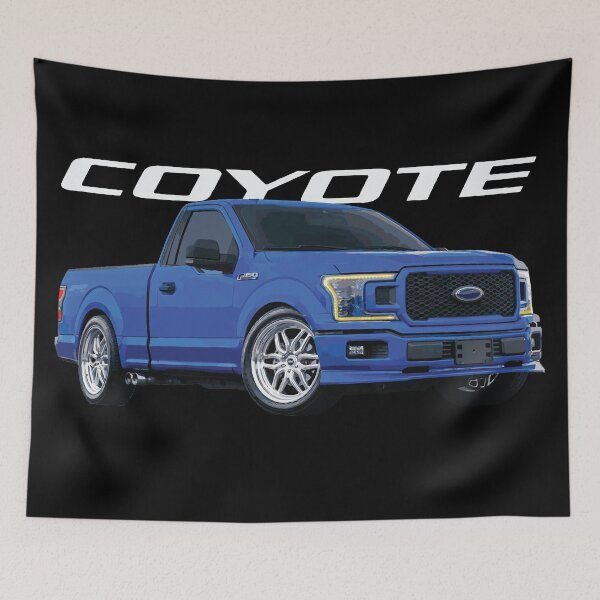 Item preview, p702 f150 truck xl regular cab COYOTE 4x4 pickup 5.0L V8 blue work truck designed and sold by cowtownCOWBOY.