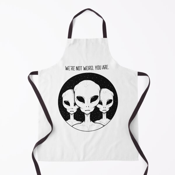 Item preview, We’re not weird, you are. #alieninvasion #ufo #ufomemes #alienmemes designed and sold by Anna Halasek.