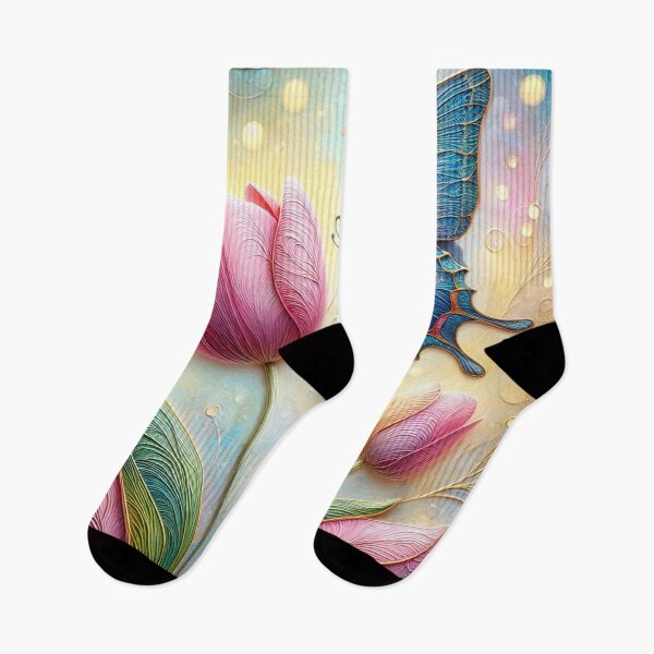 Item preview, Butterfly Whispers Tulips Blossom designed and sold by purplesensation.