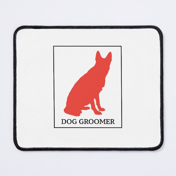 Item preview, Red Dog Groomer Box Logo designed and sold by Corner-Distro.