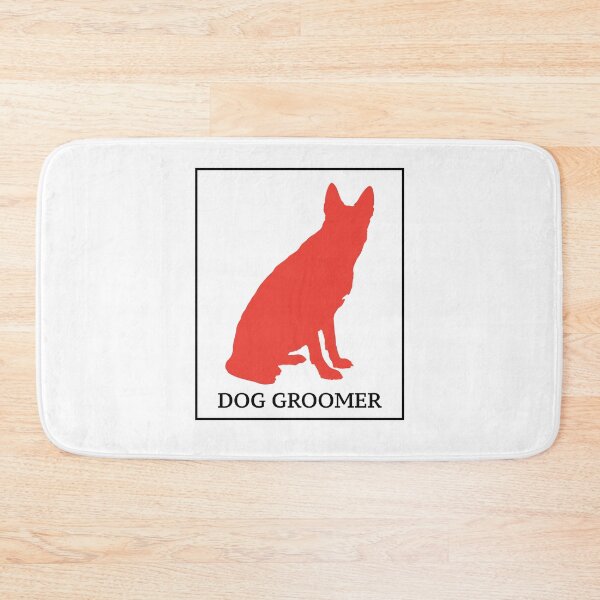 Item preview, Red Dog Groomer Box Logo designed and sold by Corner-Distro.