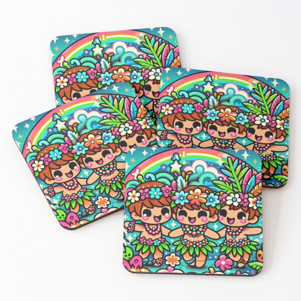 Item preview, Enchanting Hula Kids - 164 designed and sold by sagaofsilence.