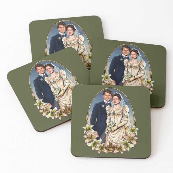 Item preview, Cora + Robert - Wedding Portrait designed and sold by abcheeseburger.