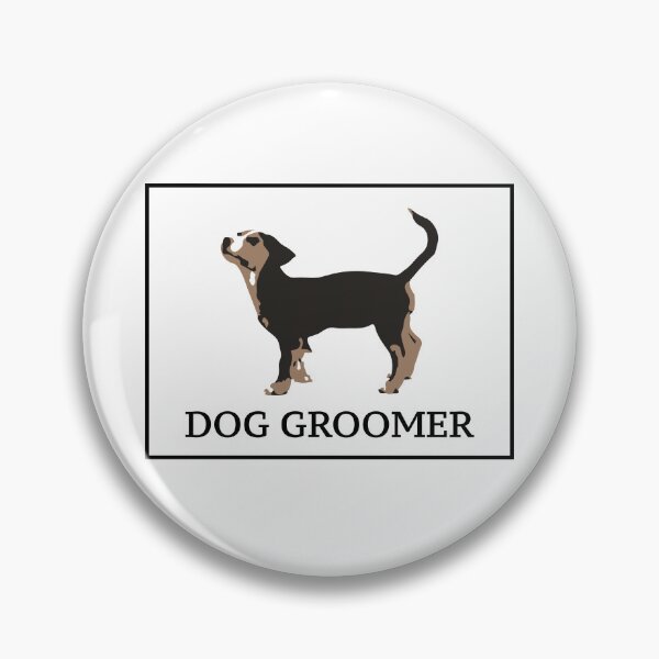Item preview, Dog Groomer Box Logo designed and sold by Corner-Distro.