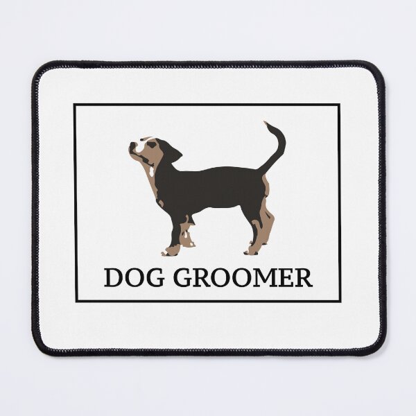 Item preview, Dog Groomer Box Logo designed and sold by Corner-Distro.