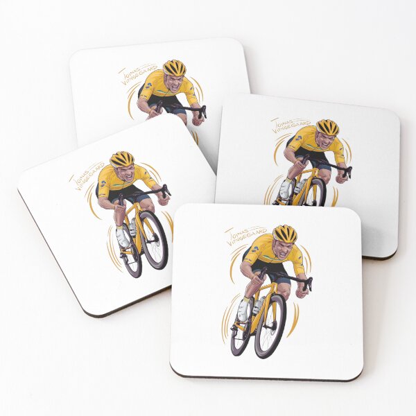 Item preview, Jonas Vingegaard: Tour de France Champion - Dynamic Cycling Race Design designed and sold by Colorful-Garden.