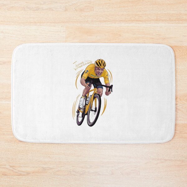 Item preview, Jonas Vingegaard: Tour de France Champion - Dynamic Cycling Race Design designed and sold by Colorful-Garden.