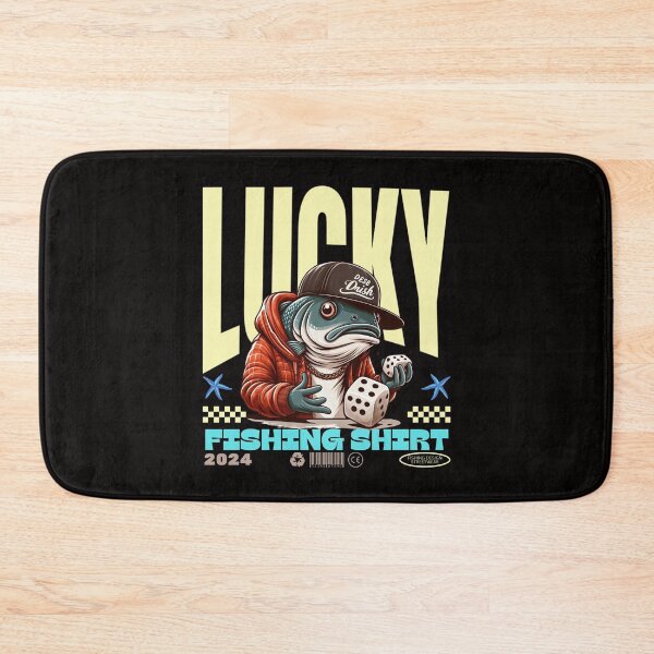 Item preview, Lucky fishing shirt designed and sold by Peerless-Prime.