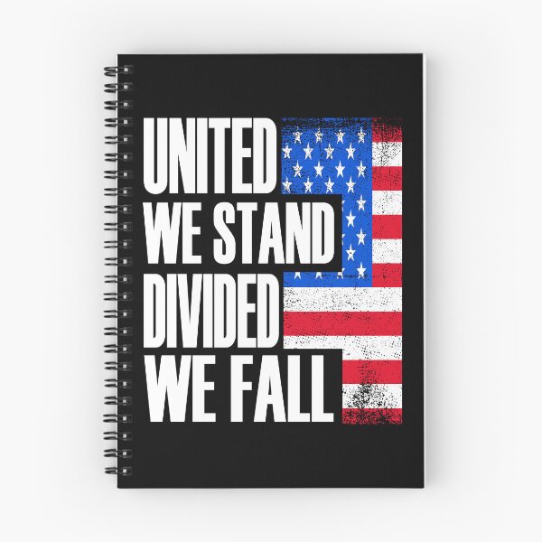 Item preview, UNITED WE STAND DIVIDED WE FALL designed and sold by EVANSTAGE.