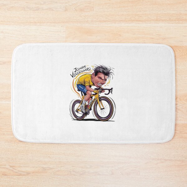 Item preview, Jonas Vingegaard: Tour de France Champion - Dynamic Cycling Race Design designed and sold by Colorful-Garden.