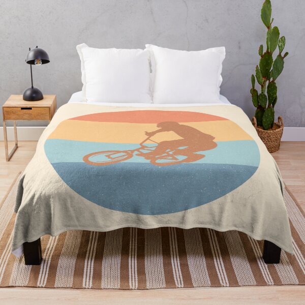 Item preview, BMX Bike Worn Pastel Retro Bicycle Design designed and sold by kakarikihill.