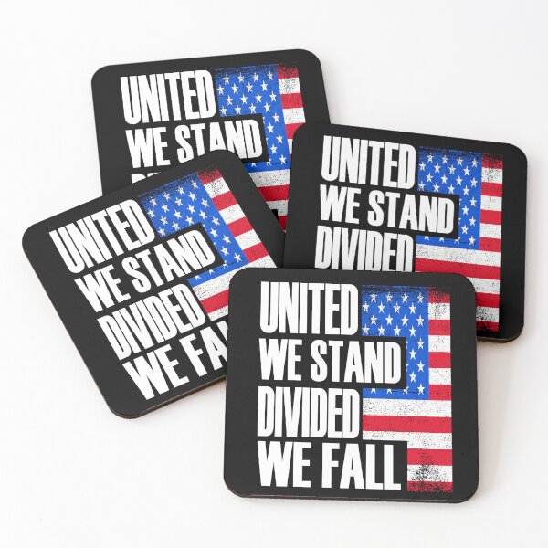 Item preview, UNITED WE STAND DIVIDED WE FALL designed and sold by EVANSTAGE.