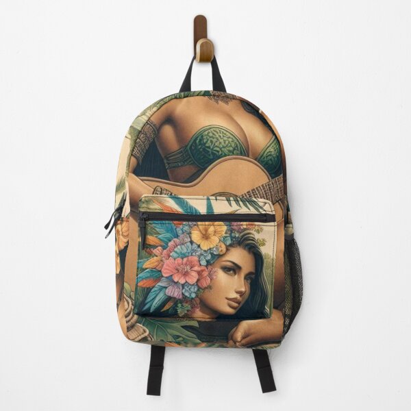Item preview, GODDESS OF THE TROPICS - Jungle Guitar Goddess designed and sold by GoddessTropics.