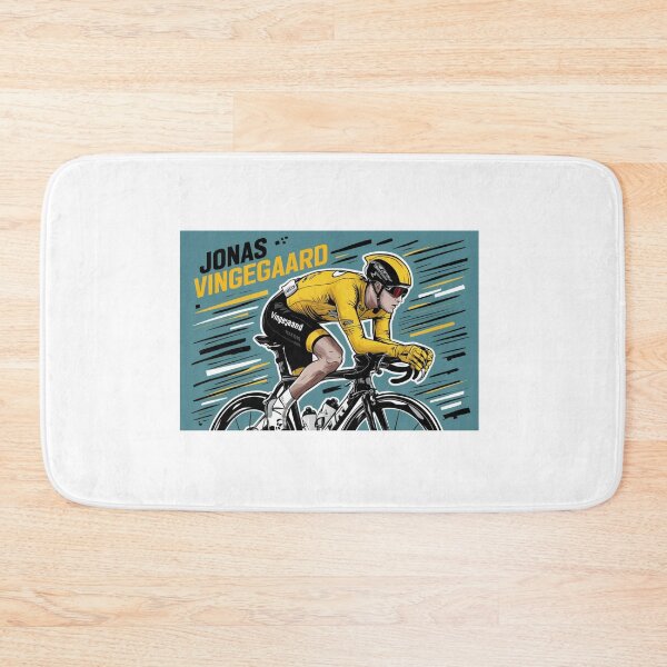 Item preview, Jonas Vingegaard: Tour de France Champion - Dynamic Cycling Race Design designed and sold by Colorful-Garden.
