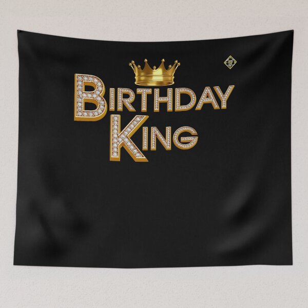 Item preview, BIRTHDAY KING, crown celebration party men teenagers boys designed and sold by TANGELLACOUTURE.