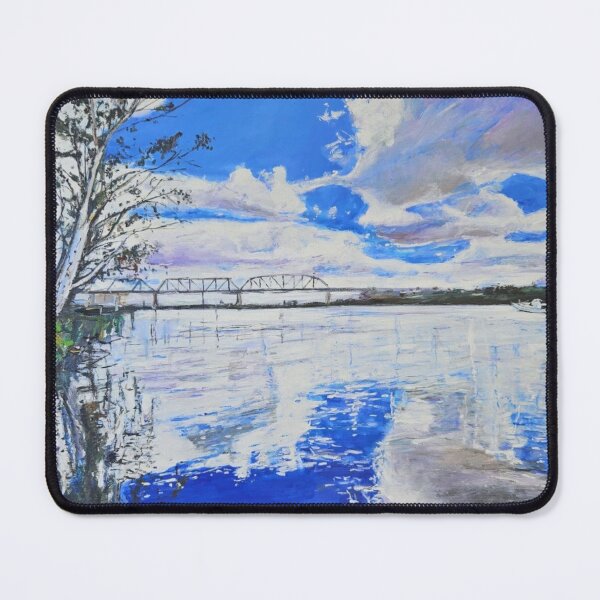 Item preview, Cloud reflections on Murray River designed and sold by ChristineDavisArt.