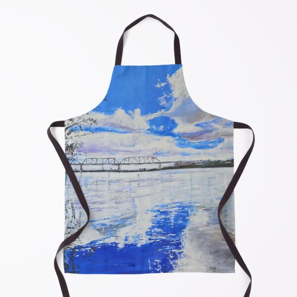 Item preview, Cloud reflections on Murray River designed and sold by ChristineDavisArt.