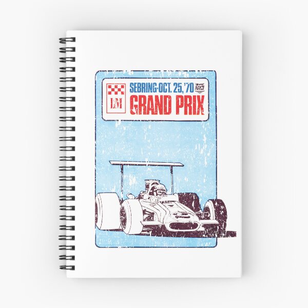 Item preview, Sebring 1970 Formula 5000 race - retro race worn look designed and sold by retropetrol.