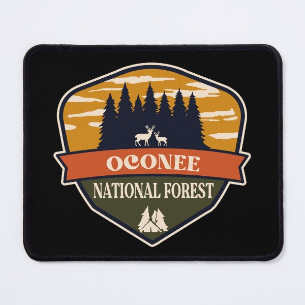 Item preview, Oconee National Forest designed and sold by graphic-map.