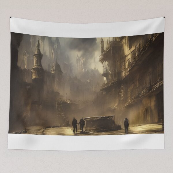 Item preview, The Slum Quarters of The Old Town designed and sold by Adrian I Barnett.