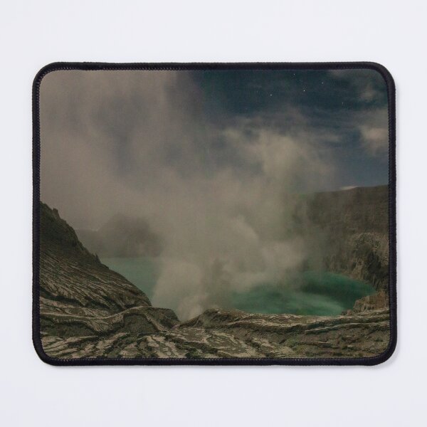 Item preview, Volcanic landscape - Sunrise on Mount Ijen #3 designed and sold by LucaRamble.