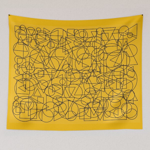 Item preview, Simple Chaos on Yellow designed and sold by Bulografik.