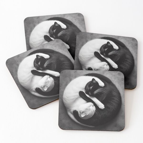 Item preview, Cat Yin Yang 7 designed and sold by Sybille-Yates.