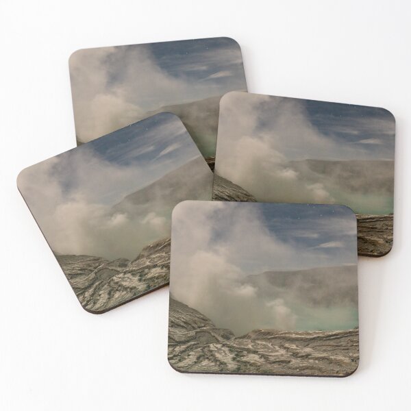 Item preview, Volcanic landscape - Sunrise on Mount Ijen #4 designed and sold by LucaRamble.