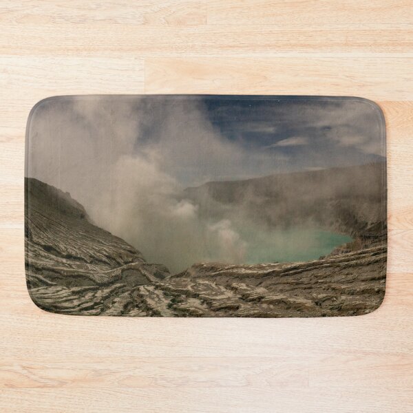 Item preview, Volcanic landscape - Sunrise on Mount Ijen #4 designed and sold by LucaRamble.
