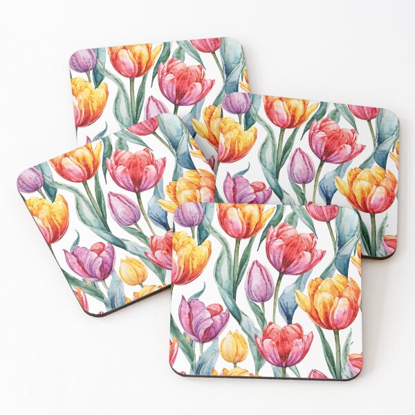 Item preview, Colorful Tulips designed and sold by ChubbyGoong.